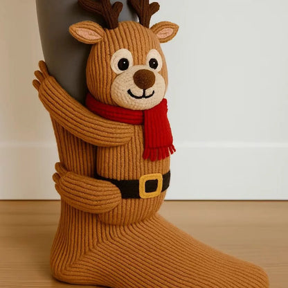 HugsyFeet™ Animal Hugging Socks