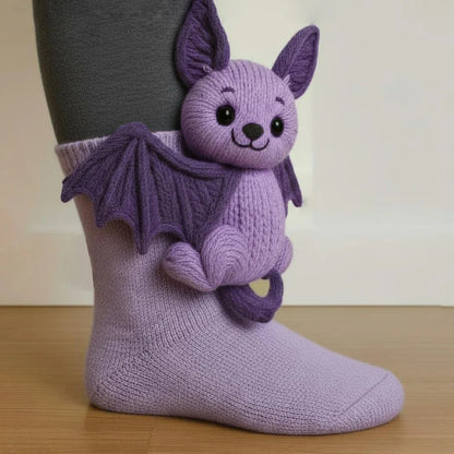 HugsyFeet™ Animal Hugging Socks