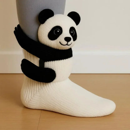 HugsyFeet™ Animal Hugging Socks