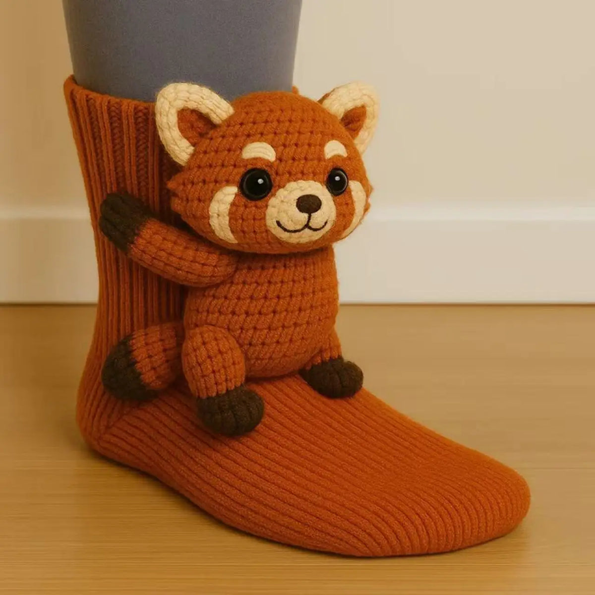 HugsyFeet™ Animal Hugging Socks
